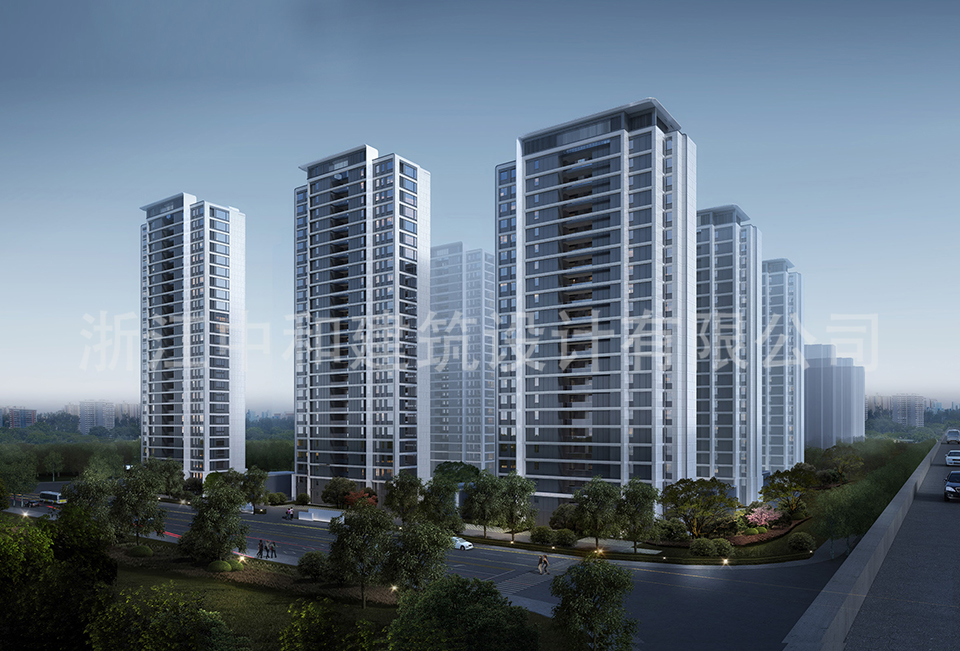 榮安鏡湖新區(qū)大越路東側(cè) 5 號(hào)地塊規(guī)劃設(shè)計(jì)-浙江中和建筑設(shè)計(jì)有限公司